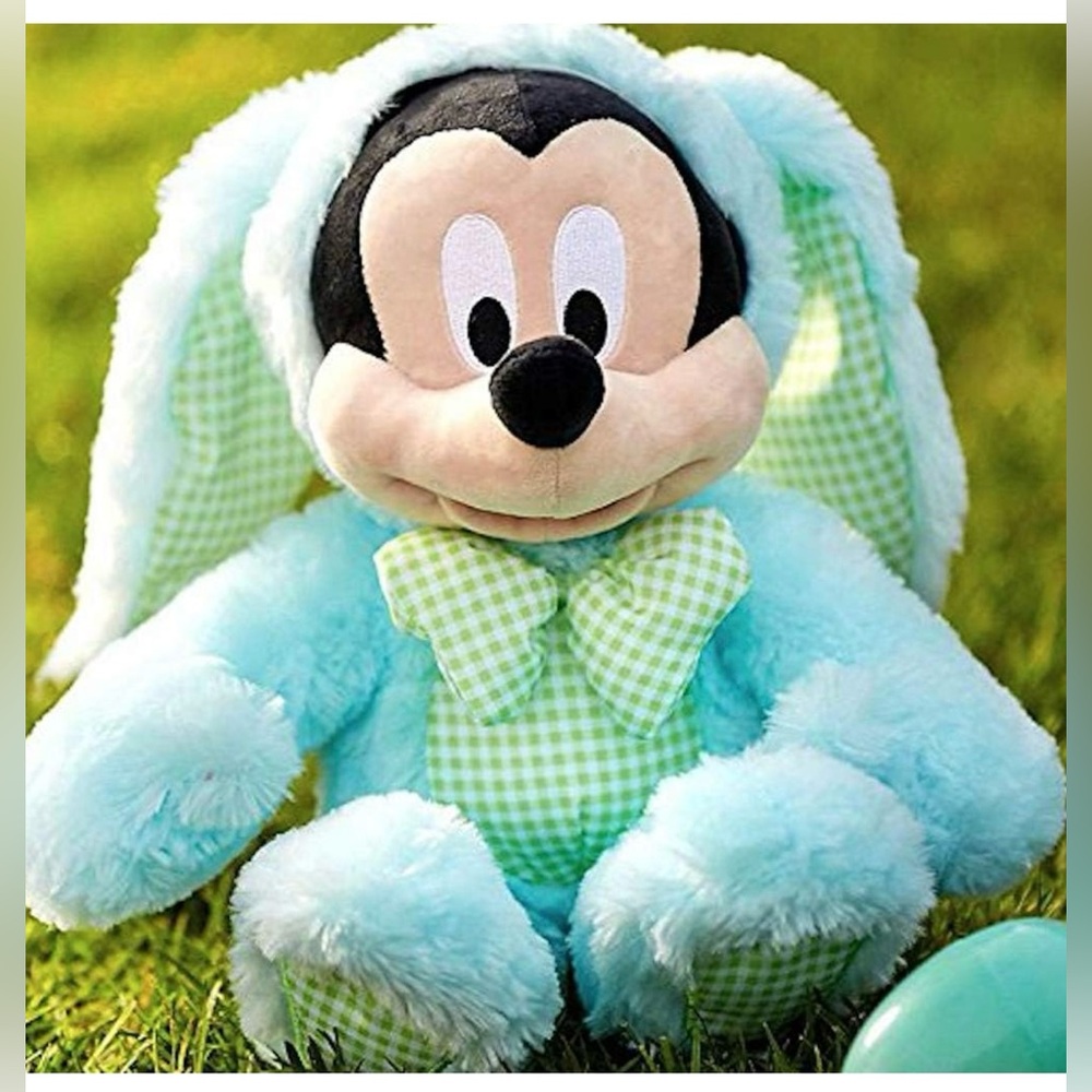 Disney Mickey Mouse Easter 2016 Mickey Mouse Bunny Exclusive 12 1/2" Plush‎
